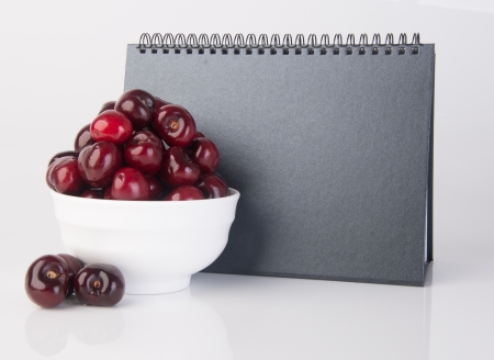 cherry. cherry berry on a backgroundの写真素材