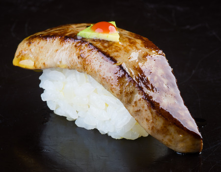 japanese cuisine. sushi on backgroundの写真素材