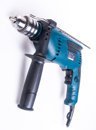 drill. power drill on backgroundの写真素材