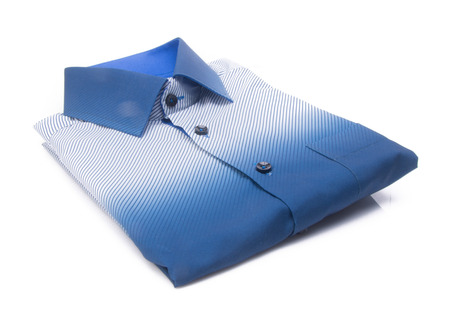 shirt. mens shirt folded on backgroundの写真素材
