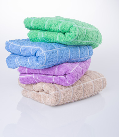 towel. towel on the backgroundの写真素材