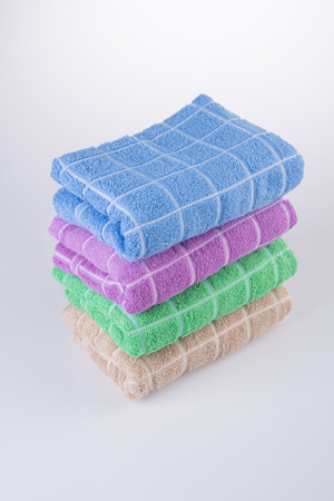 towel. towel on the backgroundの写真素材