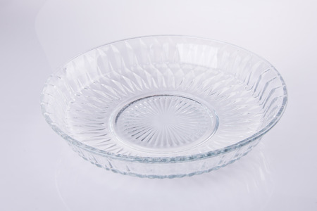 glass bowl on the backgroundの写真素材