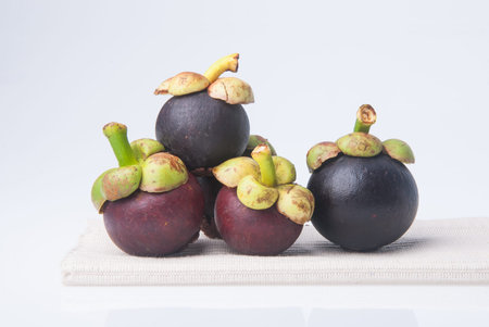 Mangosteen fruitの写真素材