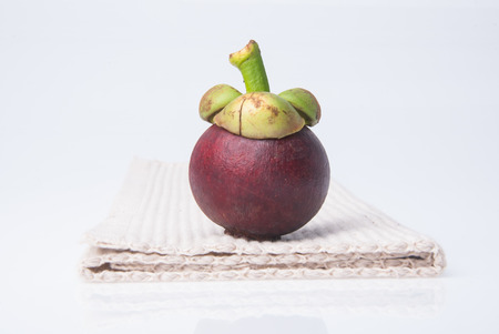 Mangosteen fruitの写真素材