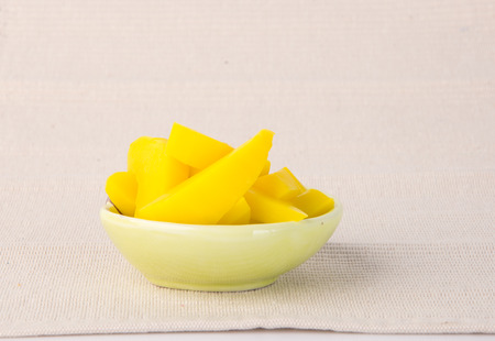 preserved mango fruits Snack on Backgroundの写真素材