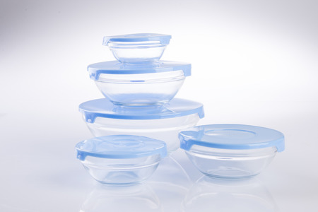 food containers on a background.の写真素材
