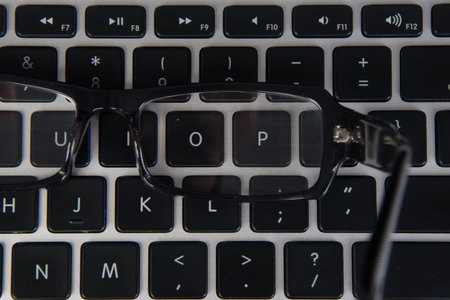 eye glasses. eye glasses with concept on background