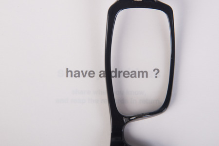 eye glasses. eye glasses with concept on backgroundの写真素材