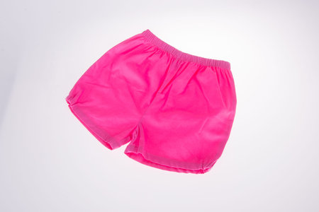 kids pants isolated on the background.の写真素材