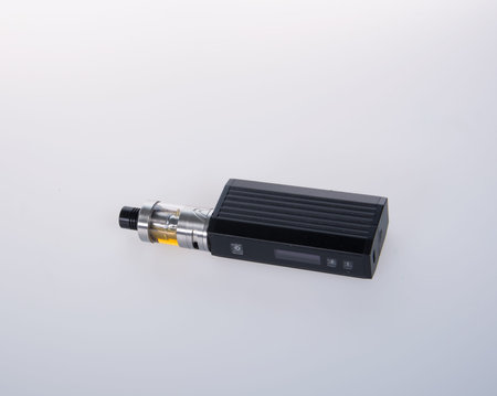 electronic cigarette or vaping device on background