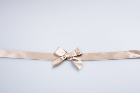 ribbon or golden ribbon on a background