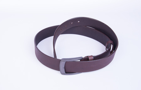 belt or belt for men on backgroundの写真素材