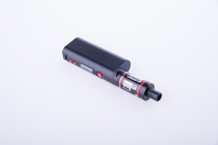 electronic cigarette or vaping device on backgroundの写真素材