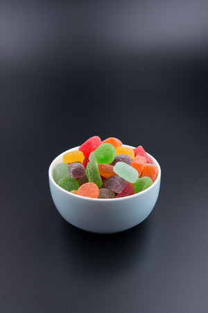 candies or jelly candies on the backgroundの写真素材