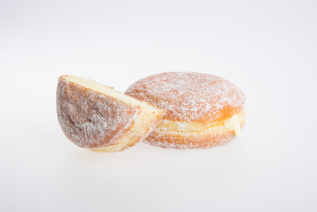 donut or sugar donut on a backgroundの写真素材