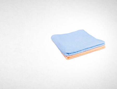 towel or bath towel on a backgroundの写真素材