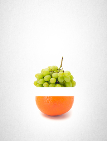 Fruit or Mixed Fruit on a backgroundの写真素材