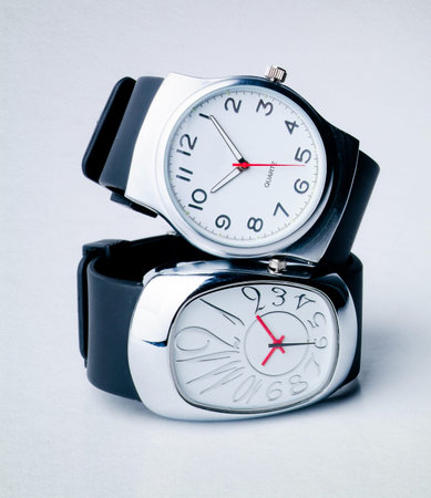 watch. watch on the backgtoundの写真素材