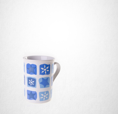 cup or ceramic mug on the backgroundの写真素材