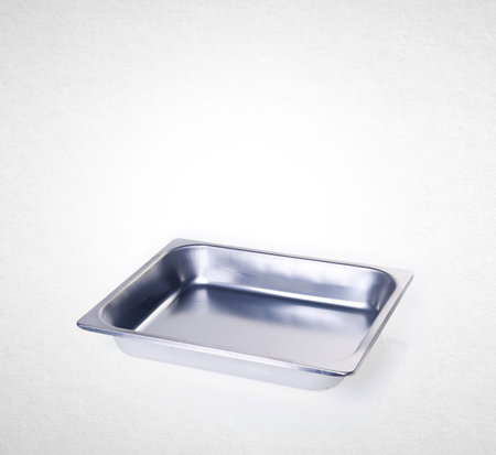 food containers or stainless steel food containers on a background