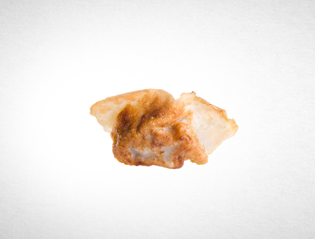 Dumpling or Pan Fried Dumpling on a backgroundの写真素材