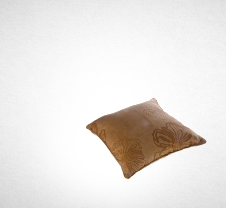 pillows or comfortable pillows on a backgroundの写真素材