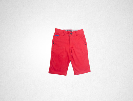 pant's or child's shorts pant's on backgroundの写真素材