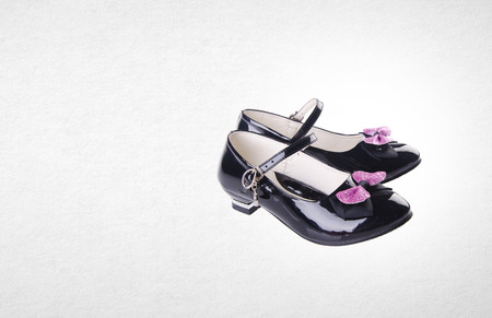shoe or girl shoes on a backgroundの写真素材