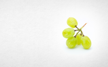Grapes or green grapes on a backgroundの写真素材