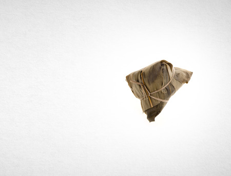 Dumpling or Chinese Rice Dumpling on a backgroundの写真素材