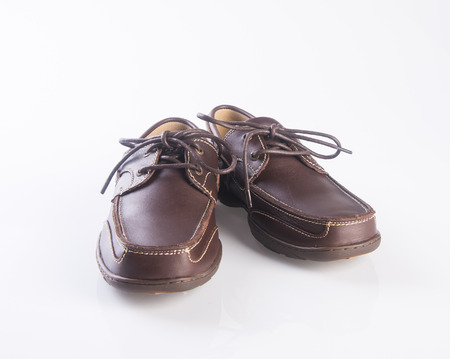 shoe. men's fashion shoes on a Backgroundの写真素材