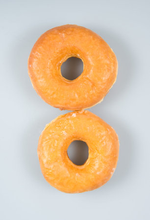donut or classic donut on a background