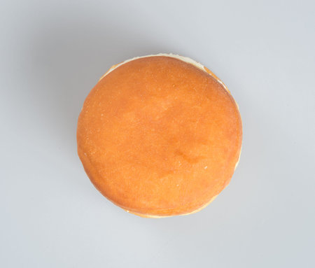 burger or egg burger on a background