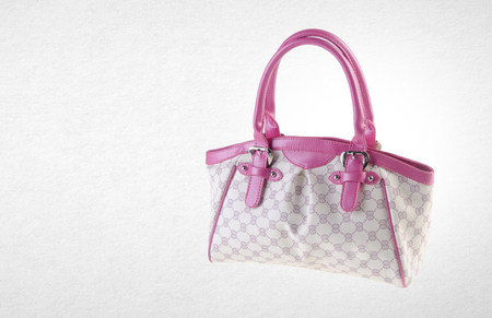 bag or women bag on a backgroundの写真素材