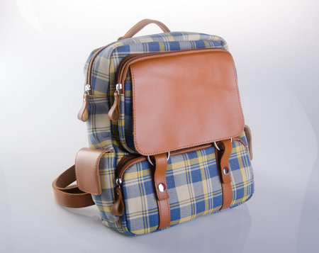 bag or women bag on a backgroundの写真素材