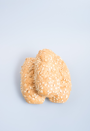 bread or oat bread on the backgroundの写真素材