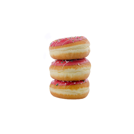 Donut on whiteの写真素材