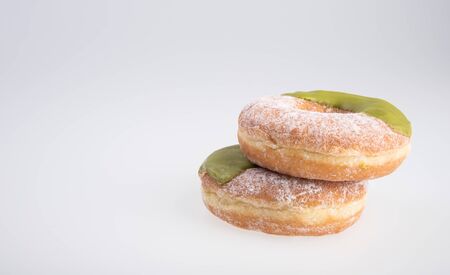 donut or donut isolated on white background newの写真素材