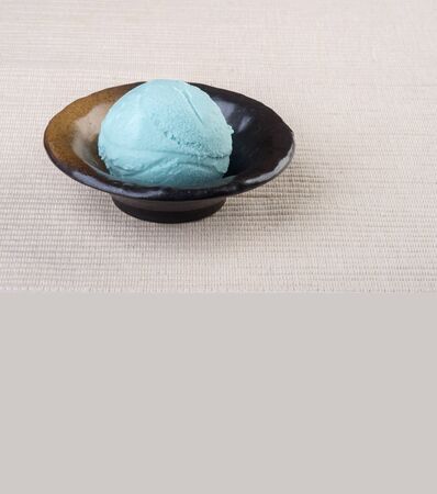 ice cream or ice cream scoop on background newの写真素材