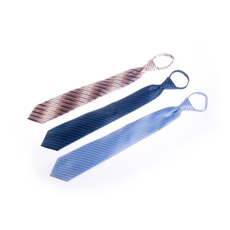 Neck tie on whiteの写真素材