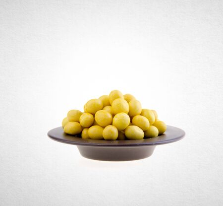 nuts or Peanuts with Crispy Coated on a background newの写真素材