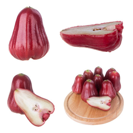 rose apple or rose apple fruit on the background new