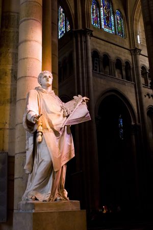 Statue of A Saintの写真素材