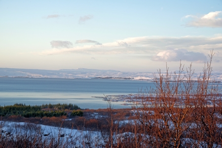 Drekkingarhylur (the Drowning Pool) at Pingvellir National Park , South West Iceland.の写真素材