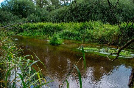 Malse is a river in Austria and in the Czech Republic, and a right tributary of the Vltava.の写真素材