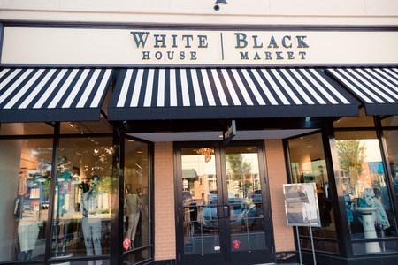 Philadelphia, Pennsylvania, June 19, 2018: White House Black Market store front.のeditorial素材