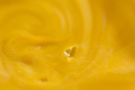 Organic yellow shea butter soap base closeupの写真素材