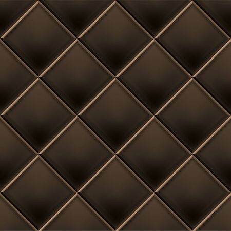 Seamless luxury pattern and background. Genuine Leather. Vector illustrationのイラスト素材