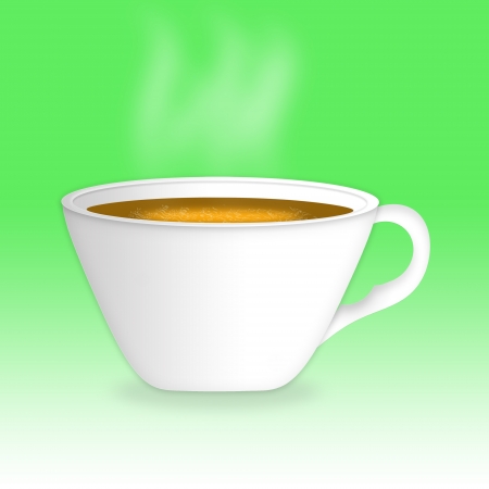 a cup of teaの写真素材